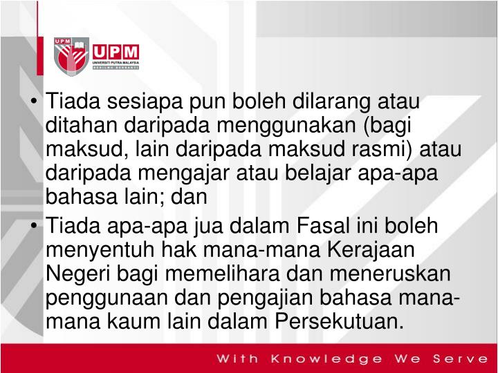 PPT - Bab 6 Perlembagaan Malaysia dalam Konteks Hubungan ...