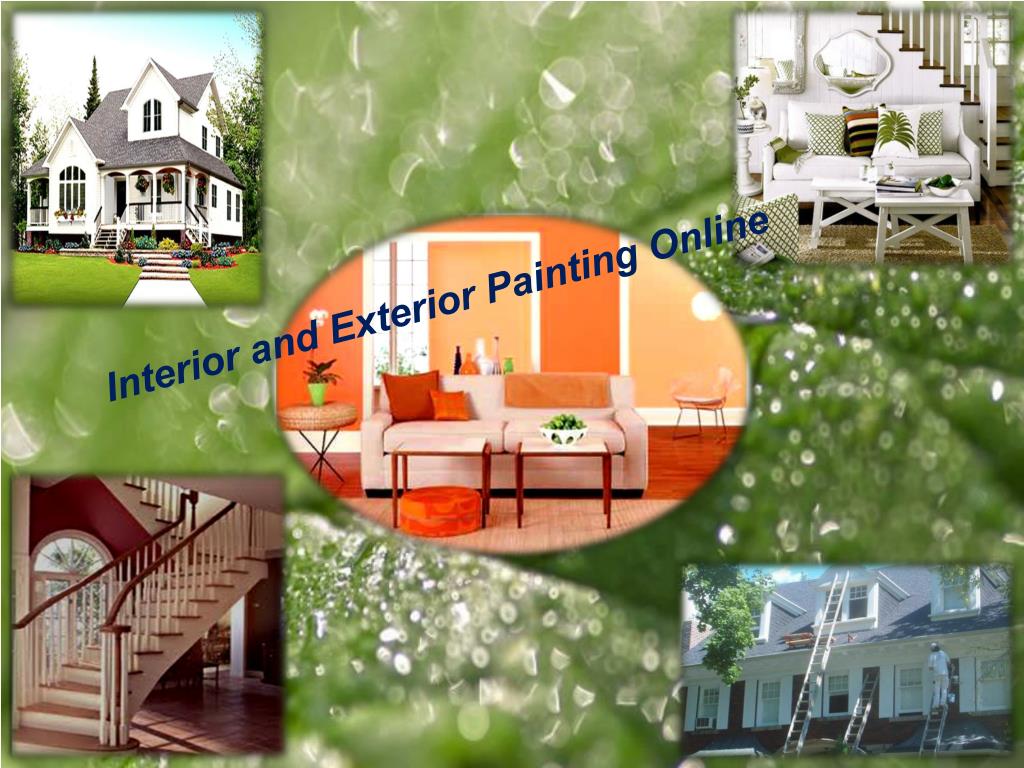 PPT Tips of Interior and Exterior Painting PowerPoint Presentation
