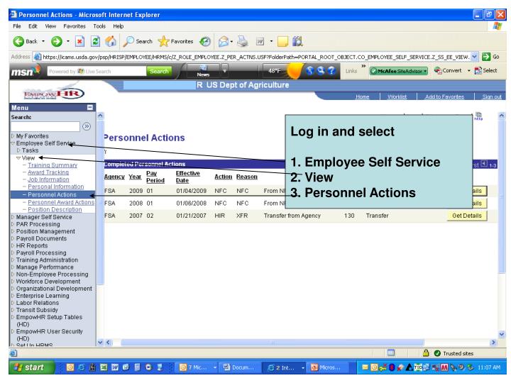 ppt employee prints record of personnel action form sf 50 or sf form sf 50