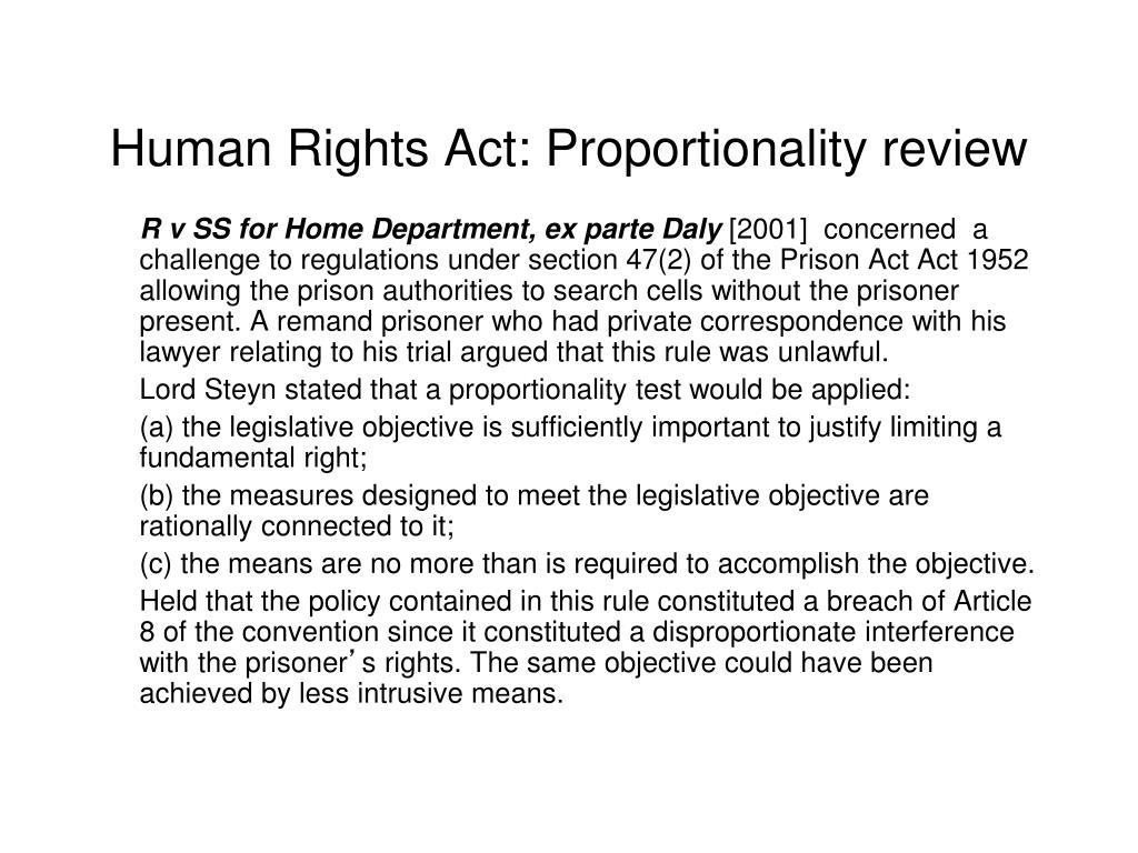 PPT - Judicial Review, Human Rights and the Constitutional Role of the ...