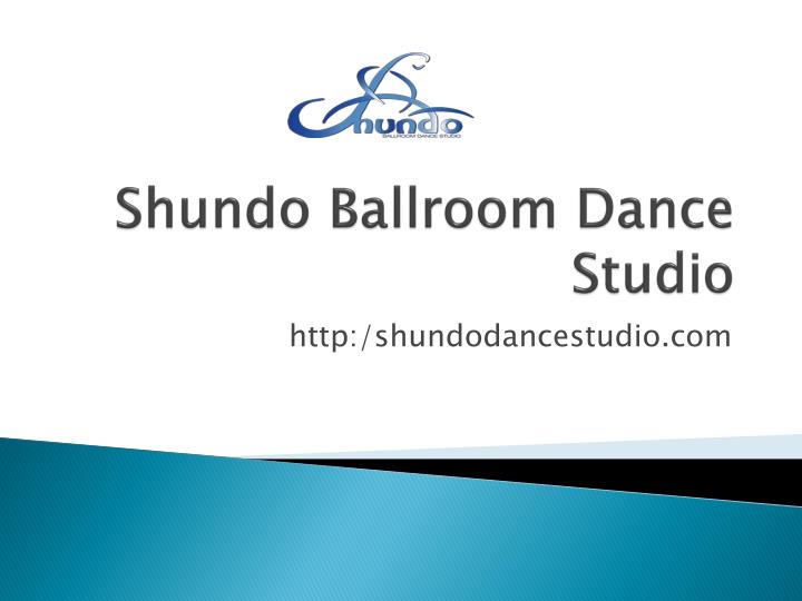 shundo ballroom dance studio n.