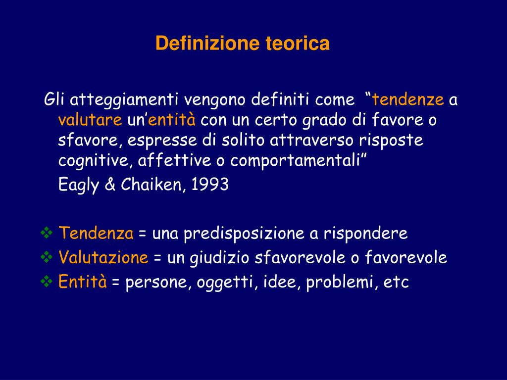 PPT - Che cosa sono gli atteggiamenti PowerPoint Presentation, free