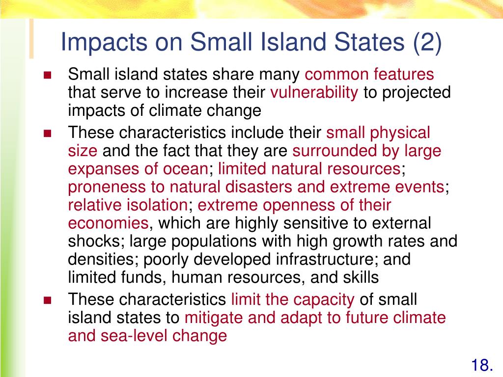 PPT - Potential Impacts of Climate Changes on Asia and Small Island ...