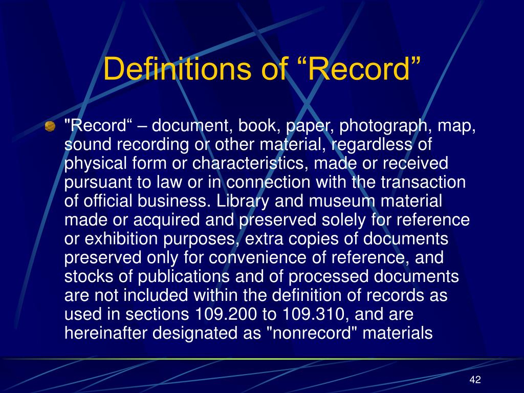 PPT Missouri Secretary of State Robin Carnahan Records Services