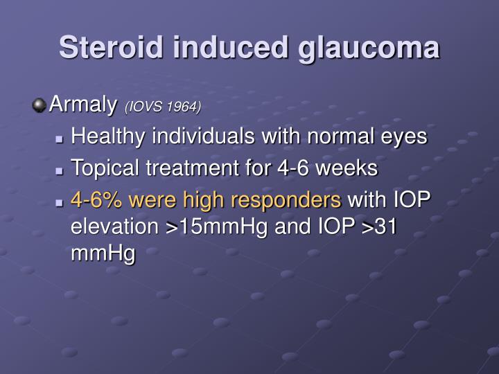 PPT Ocular complications of corticosteroids PowerPoint Presentation