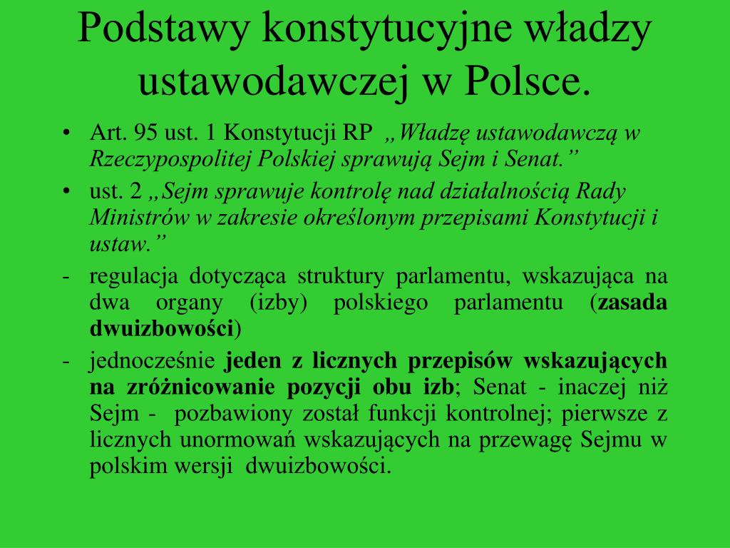 Władzę Ustawodawczą W Polsce Sprawuje PPT - Władza ustawodawcza PowerPoint Presentation, free download - ID