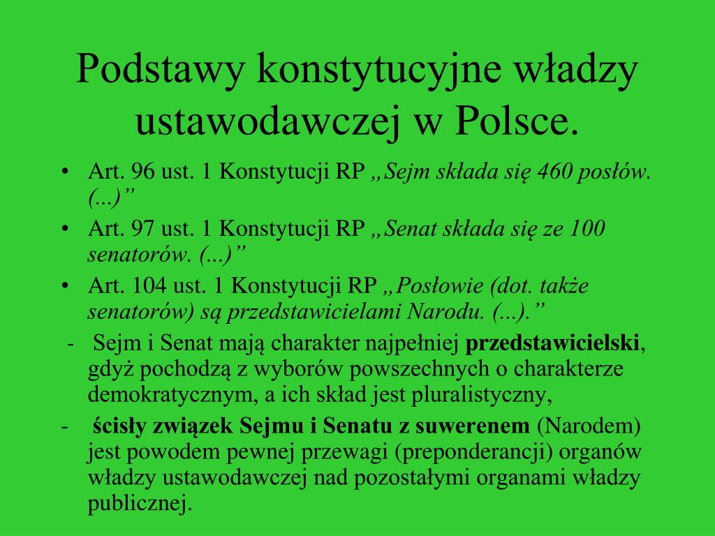 Władzę Ustawodawczą W Polsce Sprawuje PPT - Władza ustawodawcza PowerPoint Presentation, free download - ID