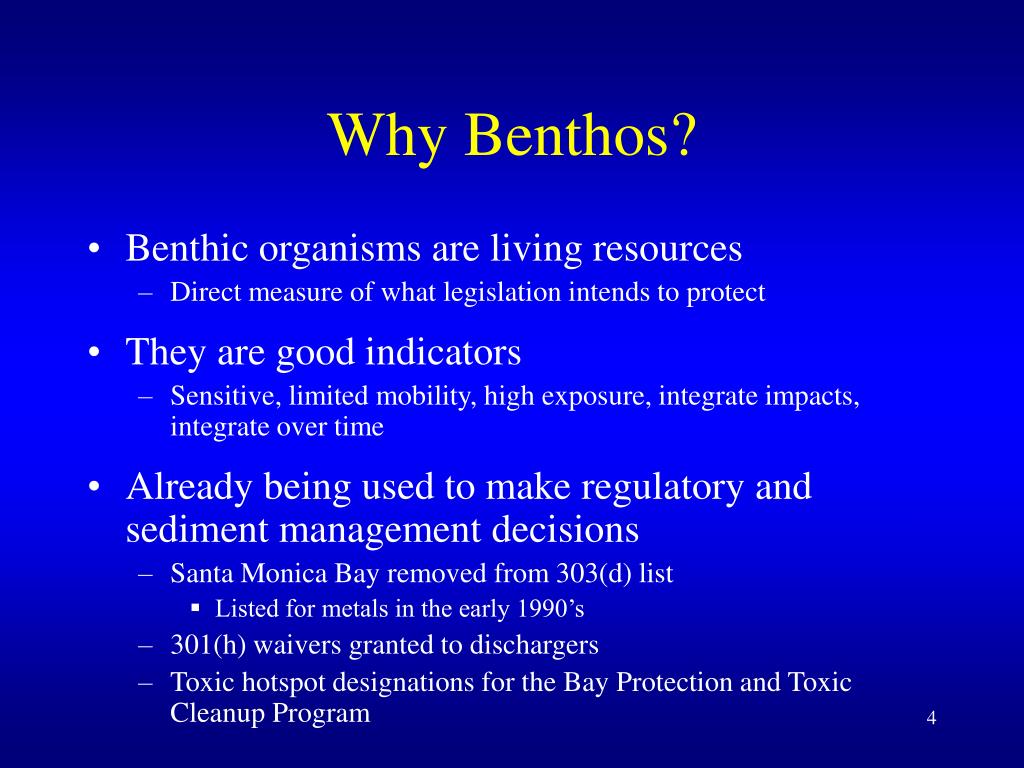 PPT - Measuring Benthic Invertebrate Community Condition in California ...