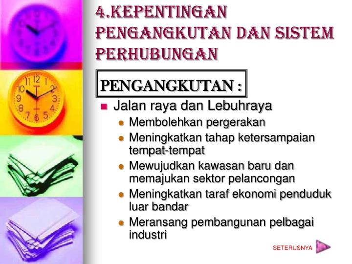 PPT - PENGANGKUTAN DAN PERHUBUNGAN PowerPoint Presentation ...