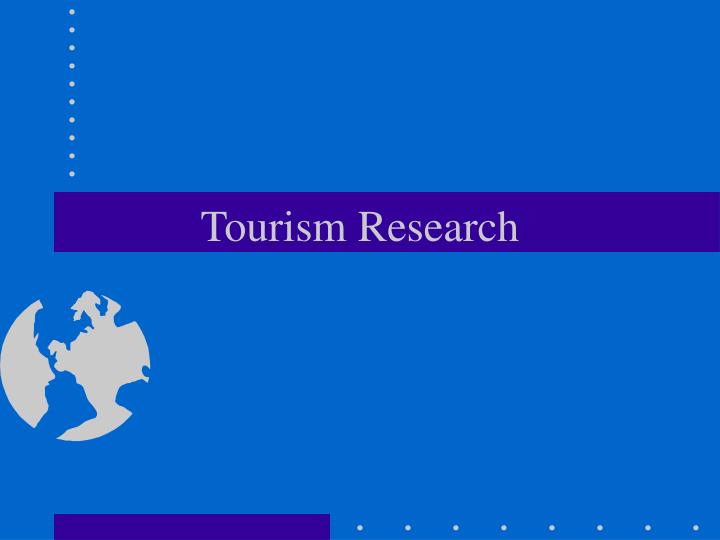 research on tourism