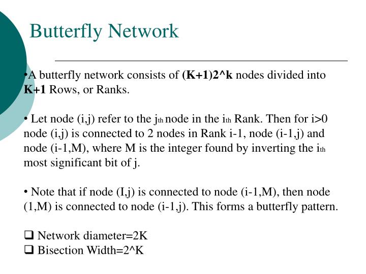 PPT Butterfly Network PowerPoint Presentation, free download ID3323385