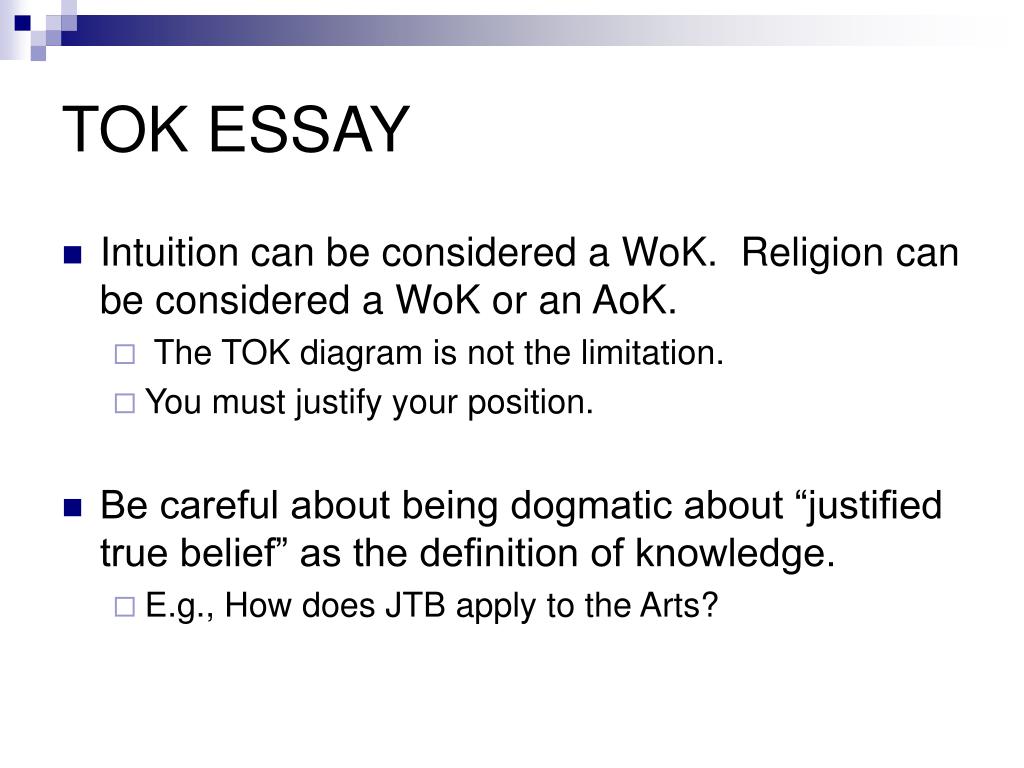 tok essay what is it