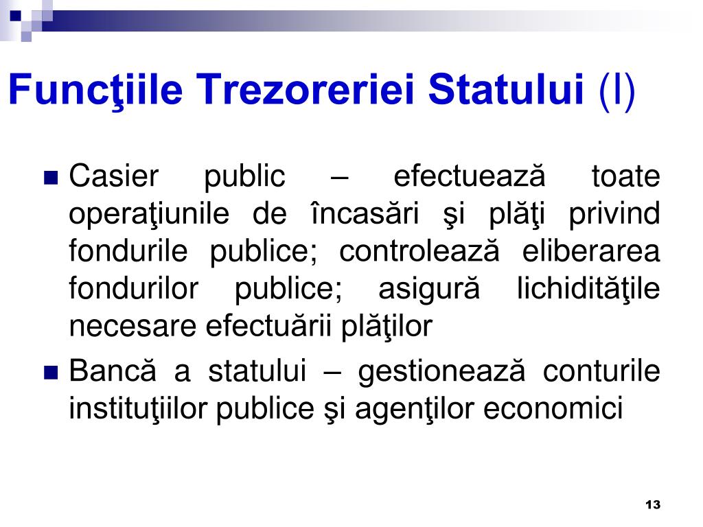 error Bloody fox PPT - SISTEMUL DE ORGANIZARE AL TREZORERIEI STATULUI PowerPoint  Presentation - ID:3324970