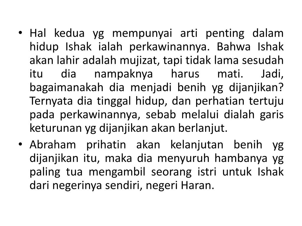 Kesimpulan Kejadian 8 1 22 PPT - KITAB KEJADIAN (2) pasal 11-50 PowerPoint Presentation, free
