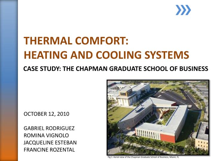 PPT - THERMAL COMFORT: HEATING AND COOLING SYSTEMS PowerPoint ...