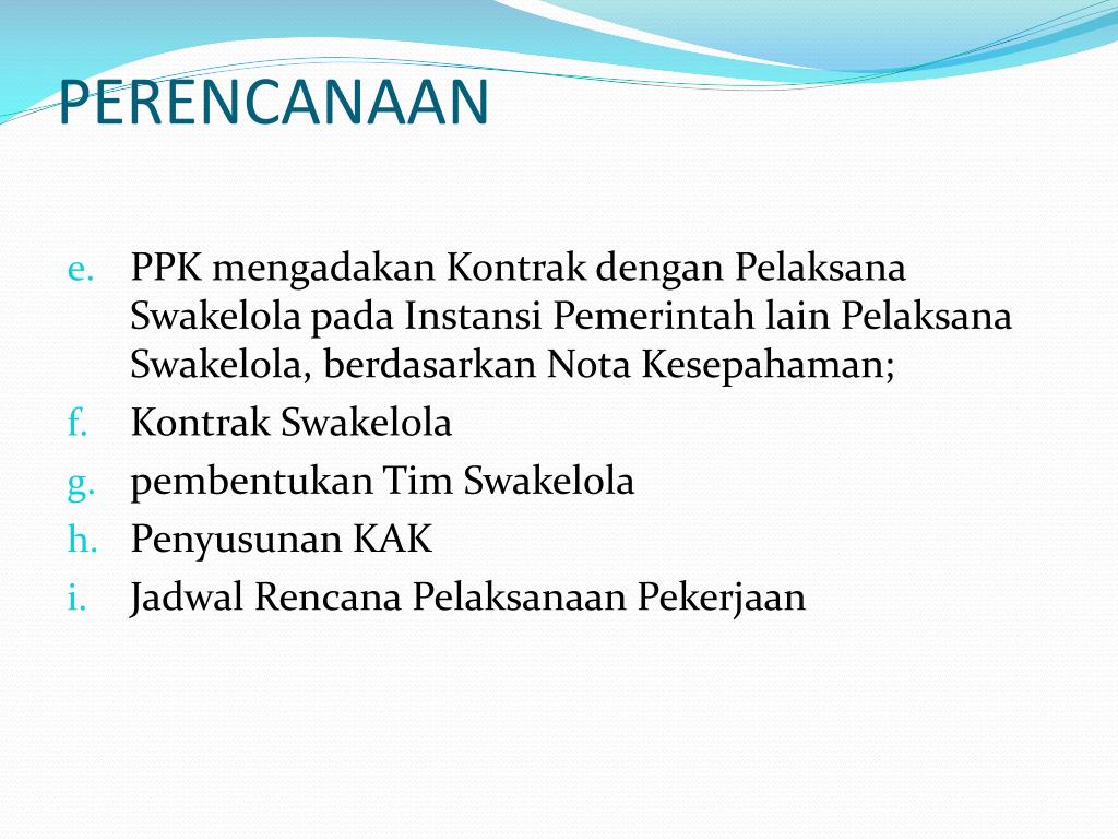 Ppt Tata Cara Swakelola Powerpoint Presentation Id3327636