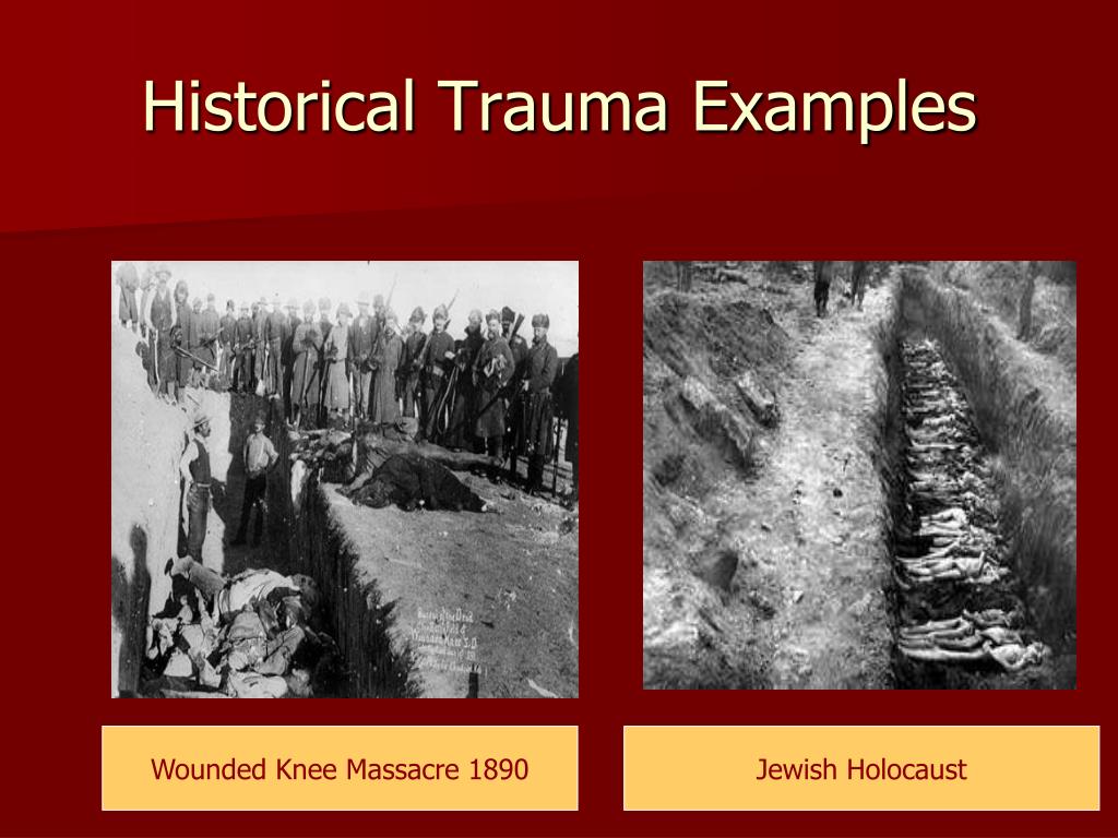 Historical Trauma Examples Historical Trauma Examples