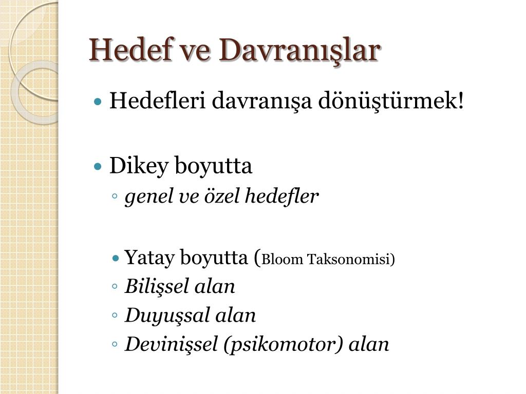 PPT - BBY 334 Öğretim Yöntemleri Nevzat Özel PowerPoint Presentation ...