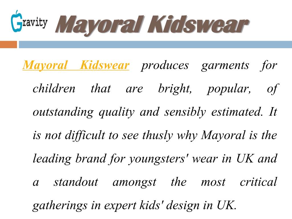 mayoral kidswear uk
