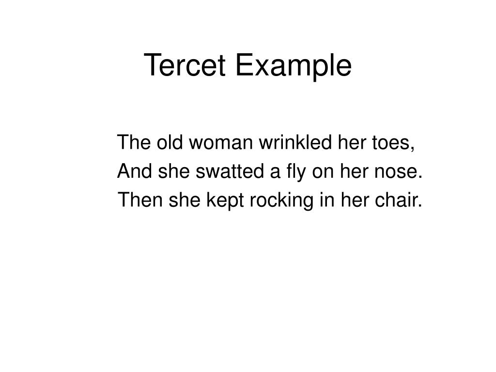 What Is Tercet Poem Sitedoct