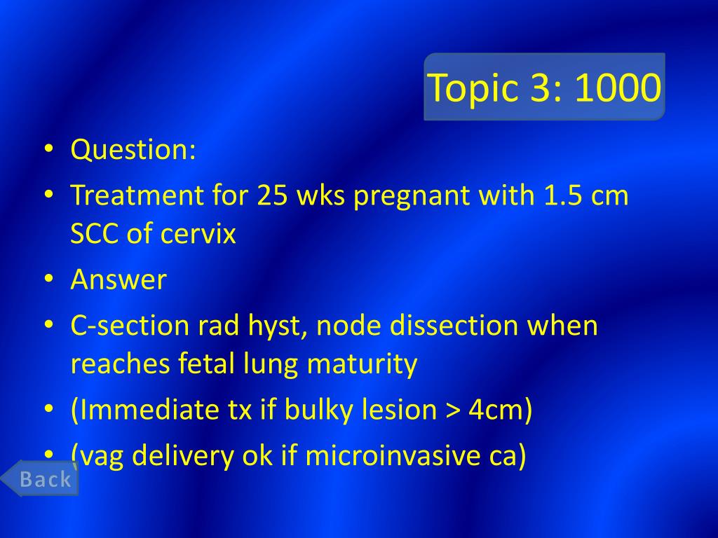 PPT - Welcome! The Topic For Today Is CREOG ONC REVIEW Hosted by Emily ...