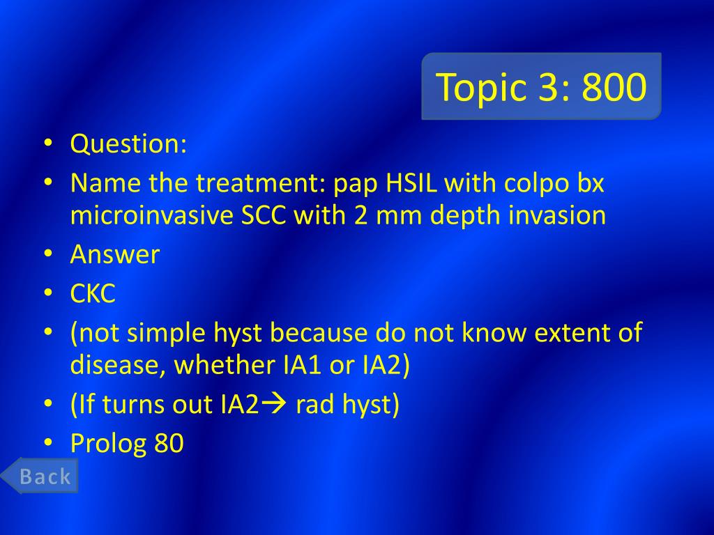PPT - Welcome! The Topic For Today Is CREOG ONC REVIEW Hosted by Emily ...