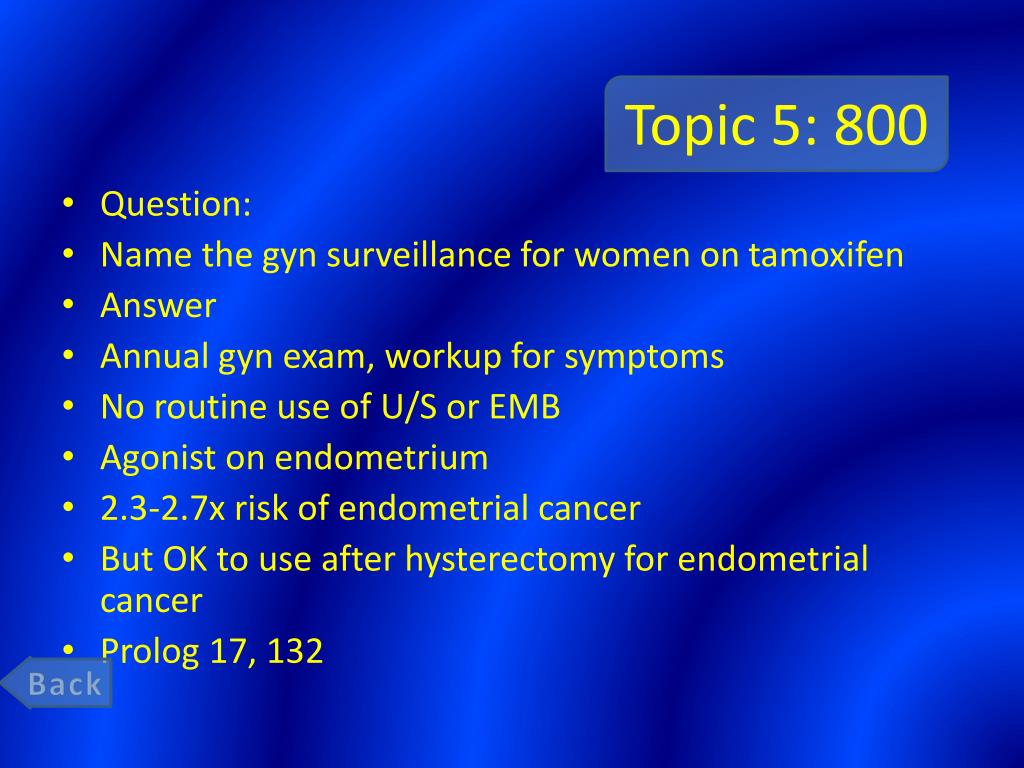 PPT - Welcome! The Topic For Today Is CREOG ONC REVIEW Hosted by Emily ...