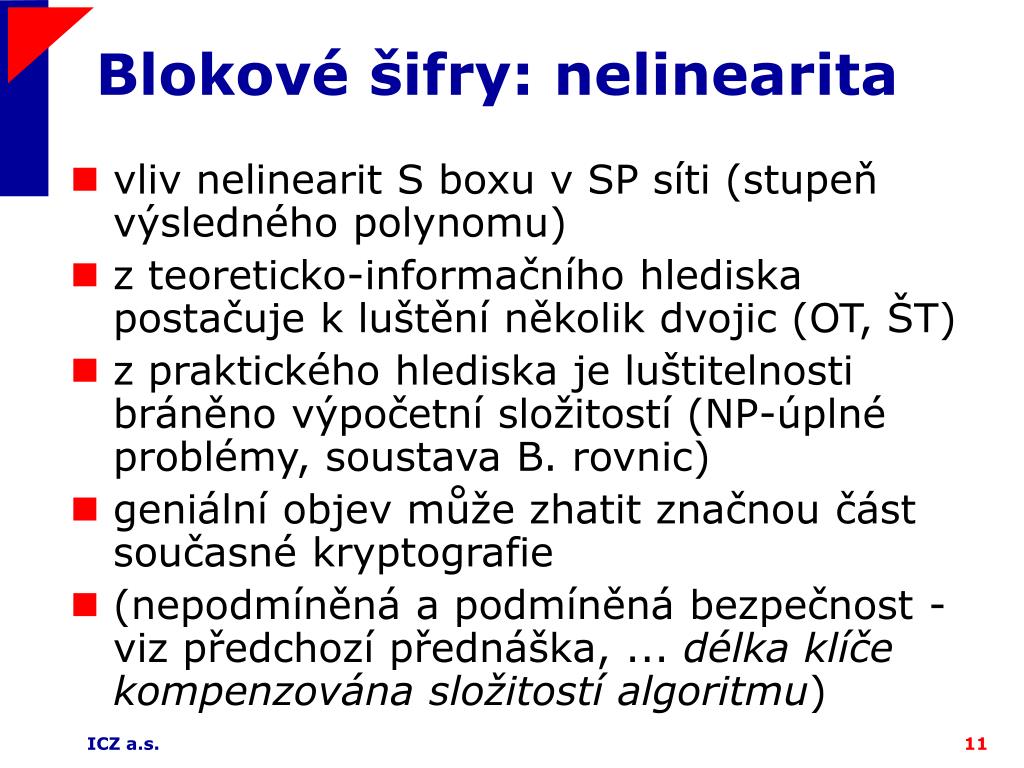 PPT - Blokové šifry PowerPoint Presentation, free download - ID:3333250