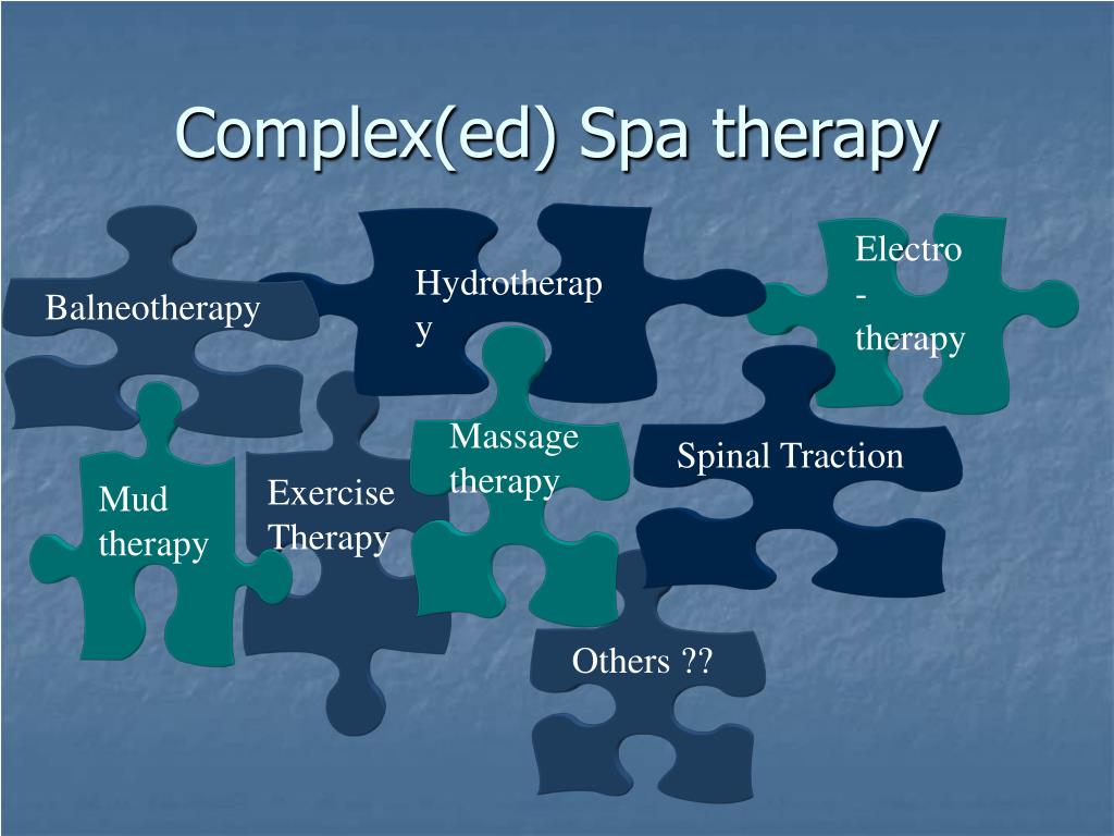 PPT Spa Therapy for Chronic Low Back Pain and Lumber Osteoarthritis