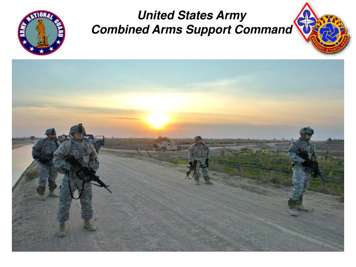 PPT - United States Army Combined Arms Support Command PowerPoint ...