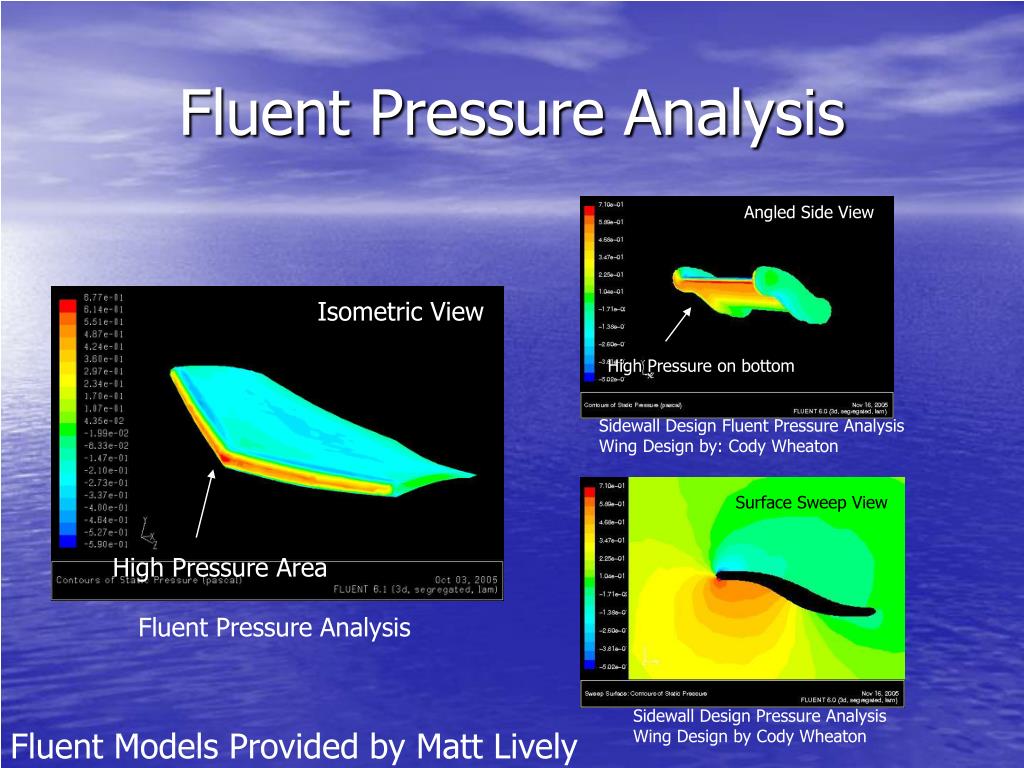 Operating Pressure Fluent PPT - Motors and Controls Mark Jones Robert Bolke Nick Whitney Mark ...