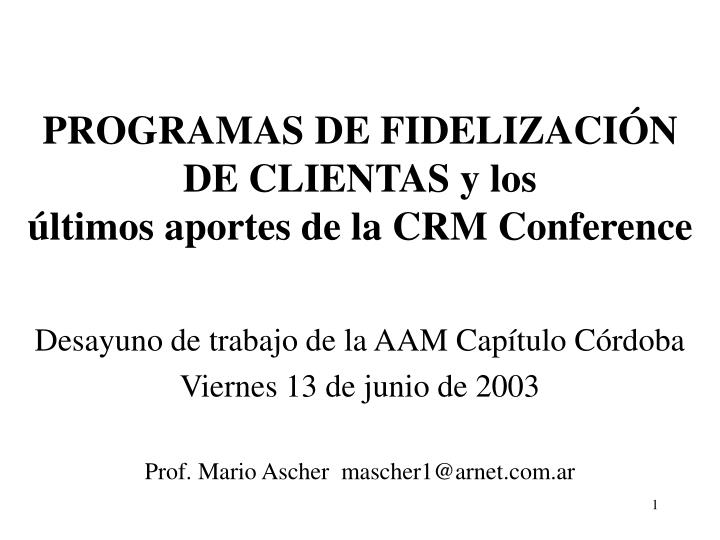 Plan De Fidelizacion De Clientes Ppt