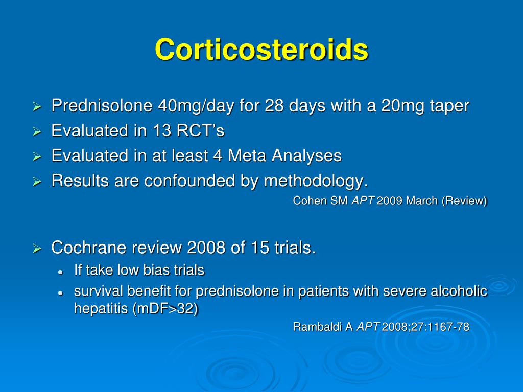 PPT Advances in the Treatment of Alcoholic Liver Disease PowerPoint