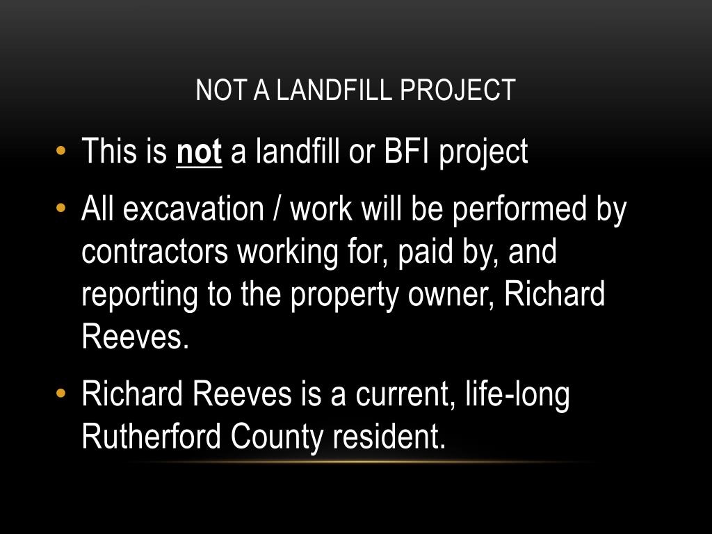 PPT RICHARD REEVES & JOAN REEVES PRESENTATION BEFORE THE RUTHERFORD
