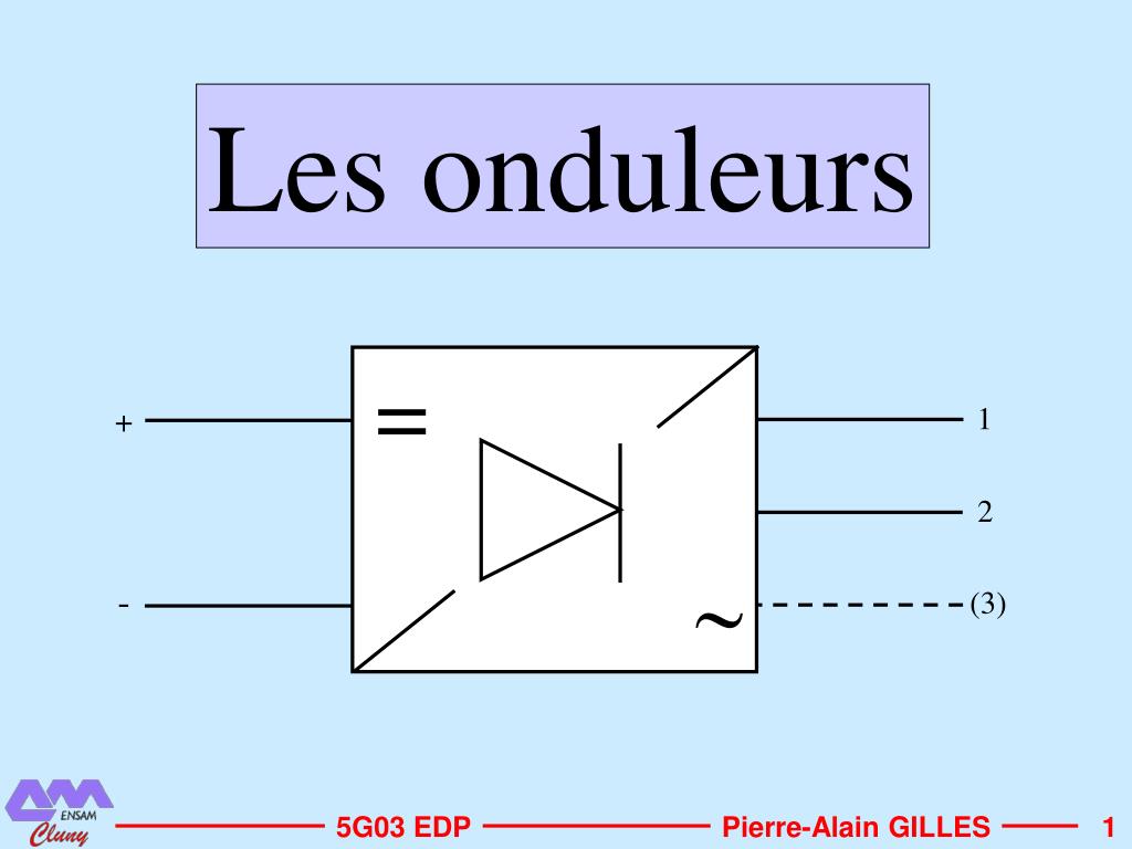 PPT - Les onduleurs PowerPoint Presentation, free download - ID:3336969