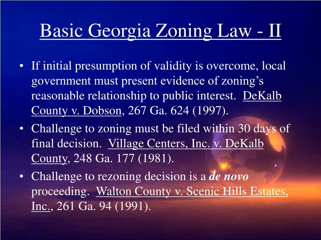PPT Legal Foundations of Planning and Zoning in PowerPoint