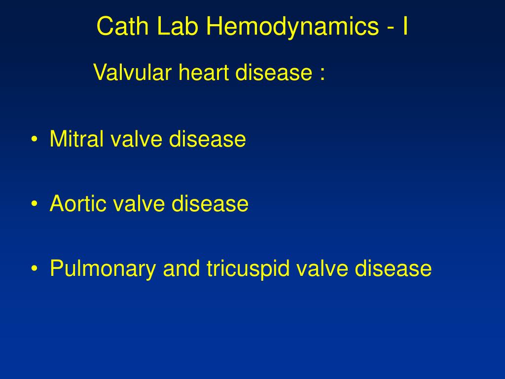 PPT CathLab Hemodynamics I Pressure tracings in the diseased