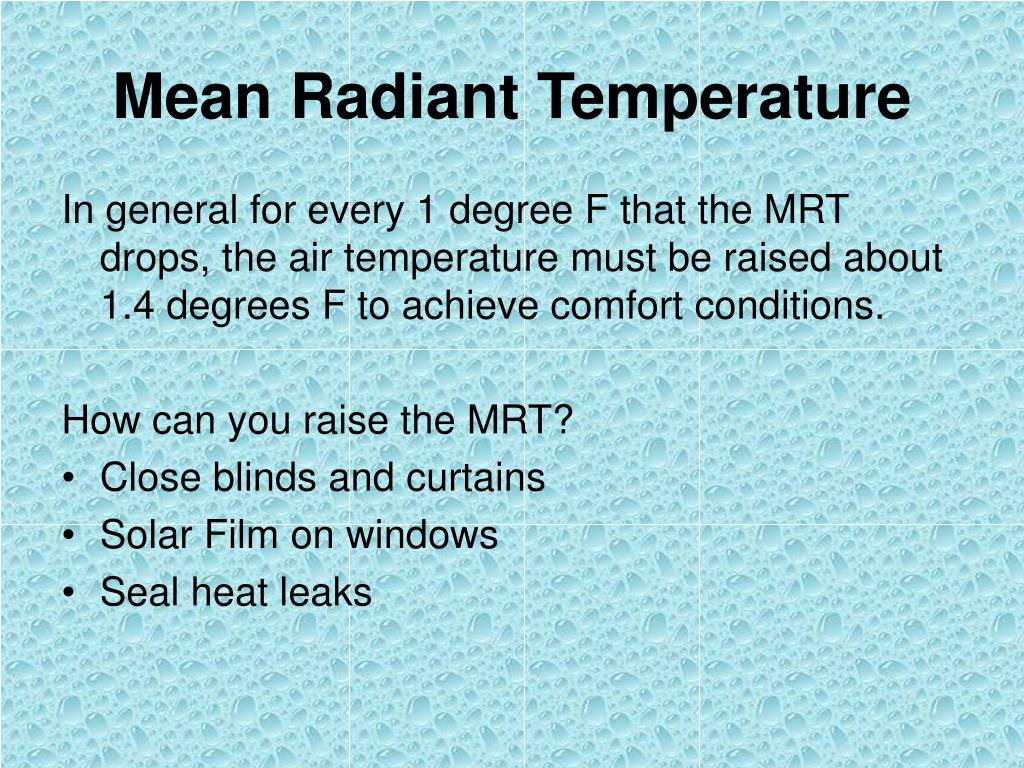 define radiant heat