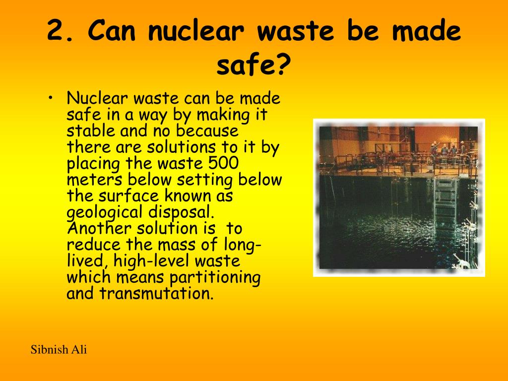 PPT - Nuclear Waste PowerPoint Presentation, free download - ID:3338766