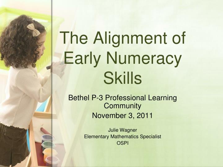 research study on numeracy skills