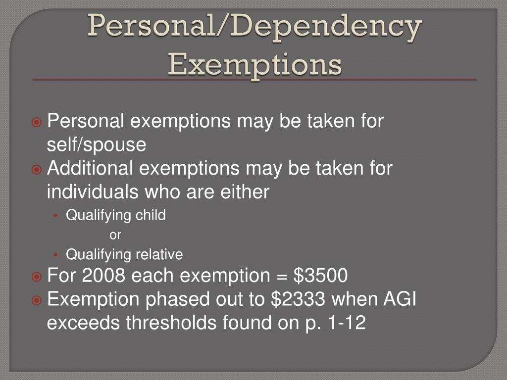 PPT CHAPTER 1 The Individual Tax Return PowerPoint