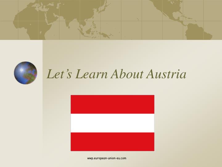 let s learn about austria n.