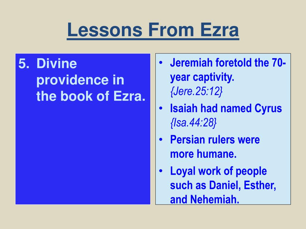 PPT - THE HISTORICAL BOOKS H3:The Restoration Books Ezra, Nehemiah and ...