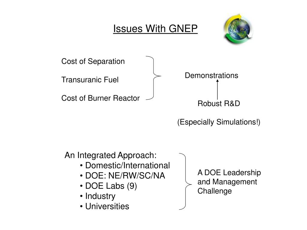PPT - Global Nuclear Energy Partnership (GNEP) PowerPoint Presentation ...