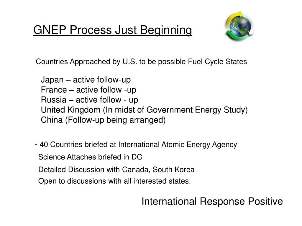 PPT - Global Nuclear Energy Partnership (GNEP) PowerPoint Presentation ...