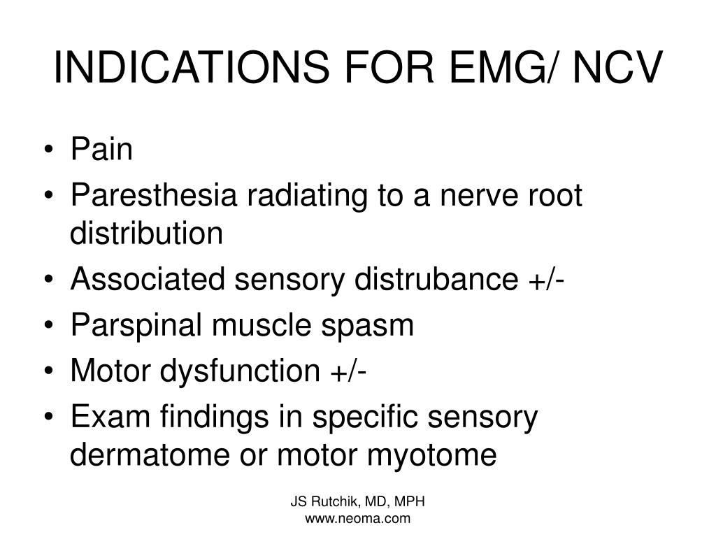 PPT - Electrodiagnosis in the management and treatment of cervical and ...