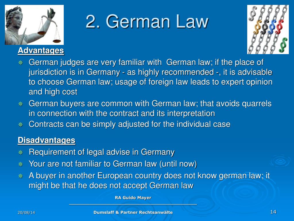 PPT German Legal Points for Business PowerPoint Presentation, free