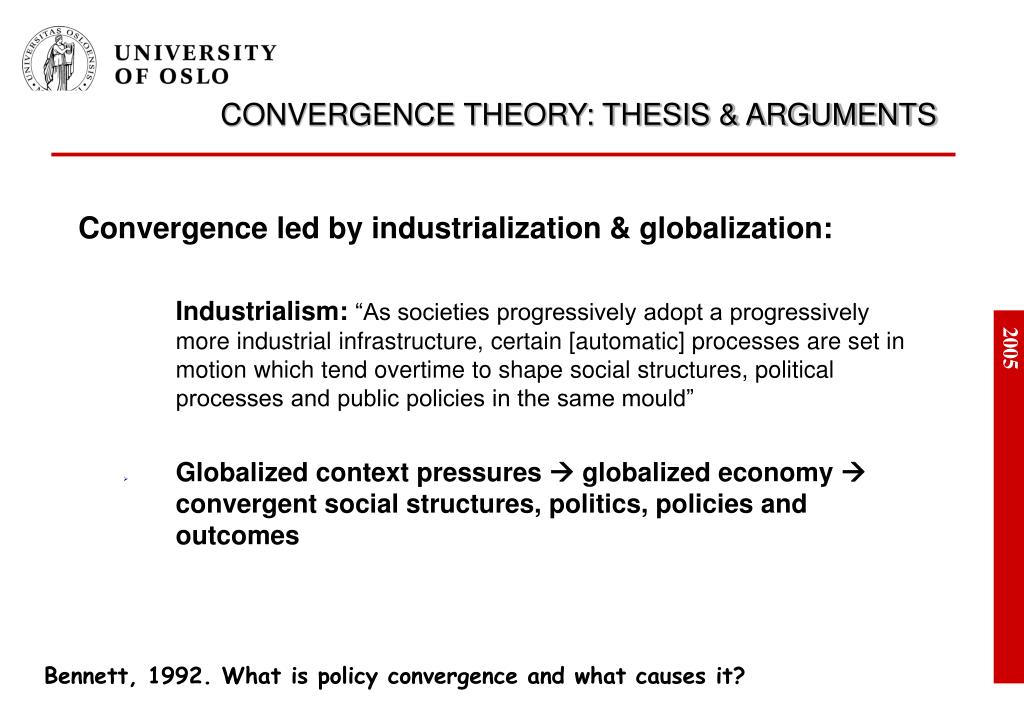 convergence thesis politics