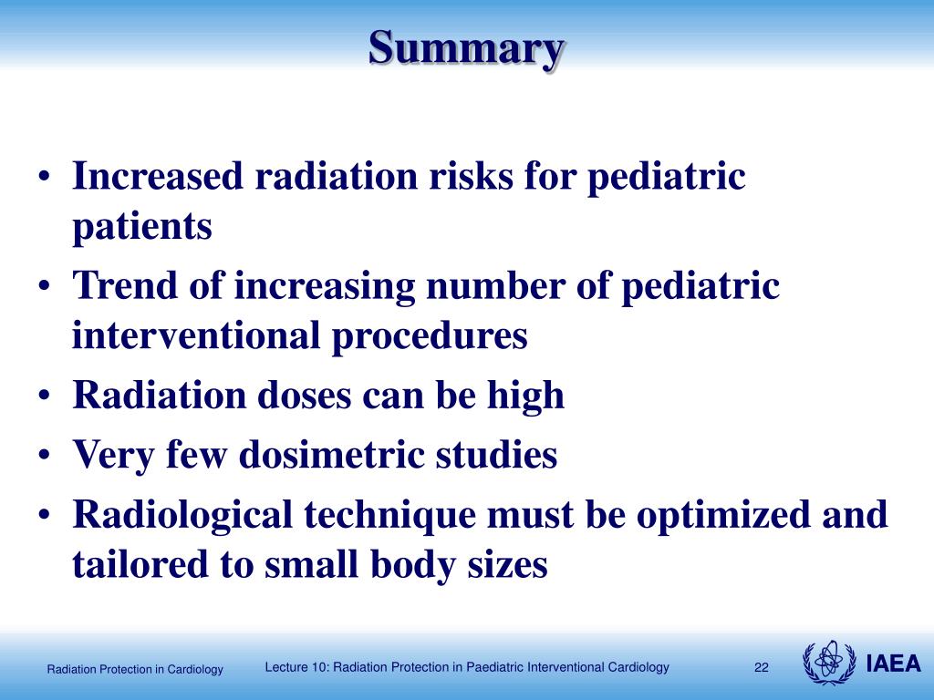 PPT - Radiation Protection in Paediatric Interventional Cardiology ...