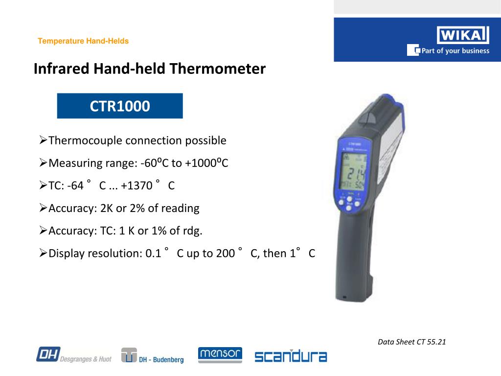 Wika Mensor CTR1000 Hand-held Infrared Thermometer
